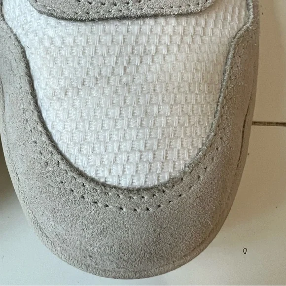 Veja V-10 Suede Mesh Sneakers White Purple Size 6 EU 37